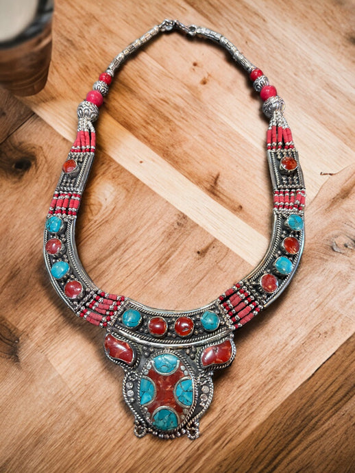 Four Corners Necklace - Tibetan
