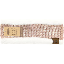 Load image into Gallery viewer, C.C Beanie - Metallic Foil CC Headwrap HW701