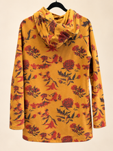 Load image into Gallery viewer, Golden Bloom Cowl Neck Double Hoodie - Ampersand Avenue