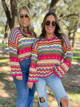 Load image into Gallery viewer, Abilene Crochet Sweater