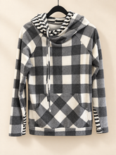Load image into Gallery viewer, S'mores &amp; Buffalo Checks Double Hoodie - 7th Ray