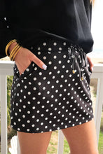 Load image into Gallery viewer, Jess Lea - After Dark Polka Dot Skort