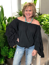 Load image into Gallery viewer, Midnight Off Shoulder  - Jaded Gypsy