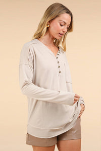Cindy Marie Mineral Washed Top - Very J