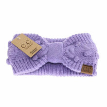 Load image into Gallery viewer, C.C Beanie - Bobble Knit C.C Head Wrap HW3836