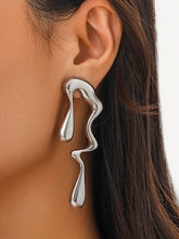 Load image into Gallery viewer, Sheer Trend - Geometric Solid Color Drop Earrings