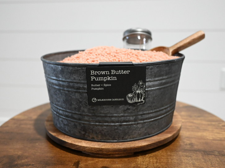 Milkhouse Candle Company - Wooden Scoop – Wax Bead Scoop for DIY Candle Bar