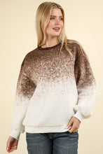 Load image into Gallery viewer, Cozy Ombre Sweatshirt - Mocha - Very J