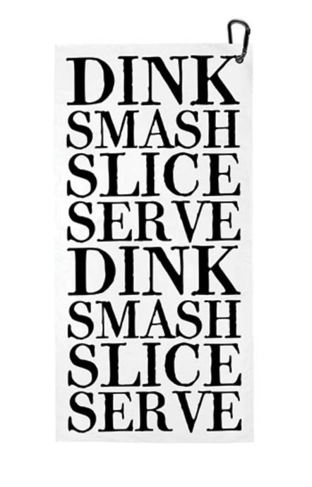 Dink Smash Slice Serve Sport Towel  - Camp Mug