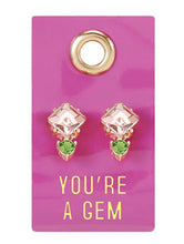 Load image into Gallery viewer, You’re a Gem - Gemstone Earring