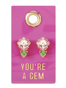 You’re a Gem - Gemstone Earring