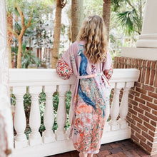 Load image into Gallery viewer, Pretty Simple - Peacock Summer Kimono
