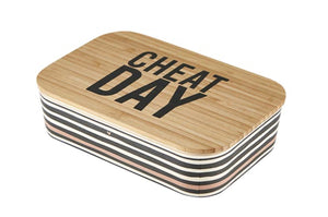 Cheat Day Bamboo Lunch Box