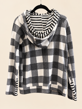 Load image into Gallery viewer, S'mores &amp; Buffalo Checks Double Hoodie - 7th Ray