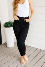 Load image into Gallery viewer, Audrey High Rise Control Top Classic Skinny Jeans in Black