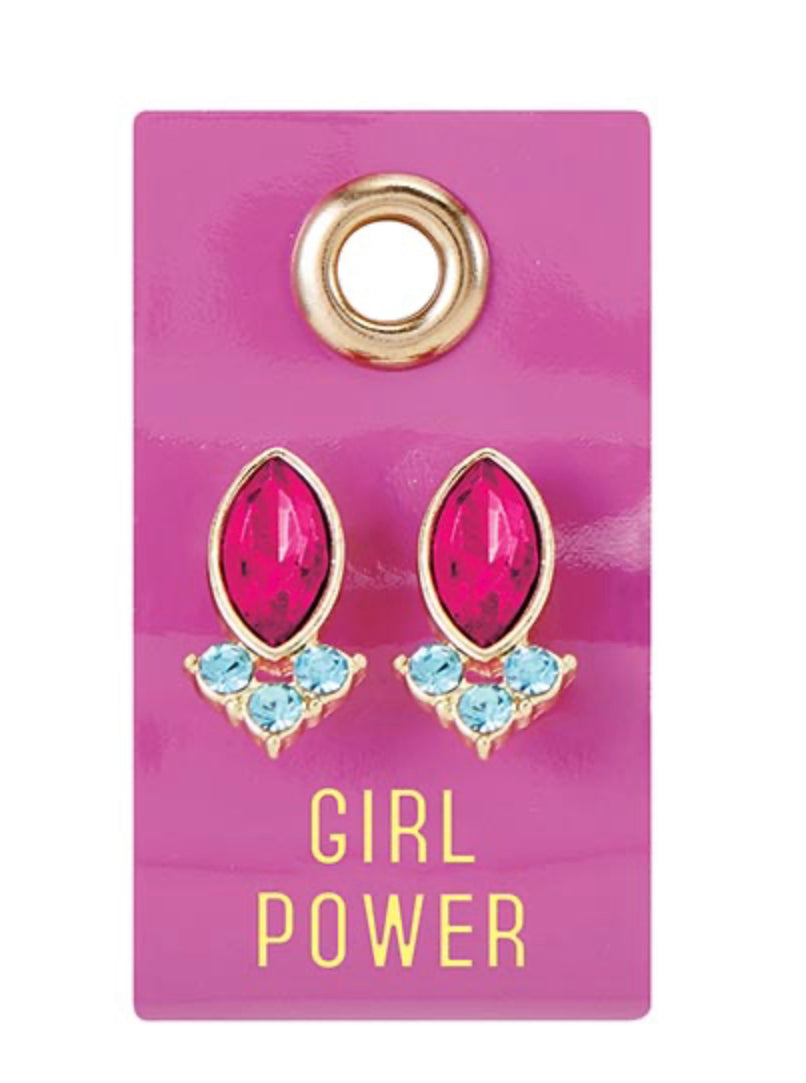 Girl Power - Gemstone Earring