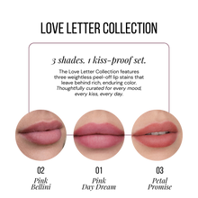 Load image into Gallery viewer, The Love Letter Collection - Peel-Off Lip Stain Trio