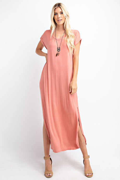 Calesta Coral Dress