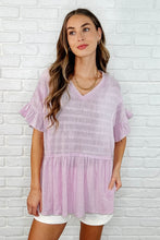 Load image into Gallery viewer, Can&#39;t Find the Words V-Neck Blouse
