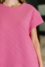 Load image into Gallery viewer, Can&#39;t Quit You Drop Shoulder Top in Magenta