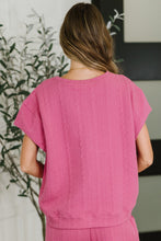 Load image into Gallery viewer, Can&#39;t Quit You Drop Shoulder Top in Magenta