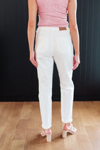 Load image into Gallery viewer, Charlene High Rise Contrast Thread Jogger in Ecru