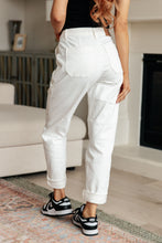 Load image into Gallery viewer, Charlene High Rise Contrast Thread Jogger in Ecru