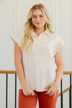 Load image into Gallery viewer, Day Date Ruffle Sleeved Blouse - Online Exclusive