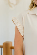 Load image into Gallery viewer, Day Date Ruffle Sleeved Blouse - Online Exclusive