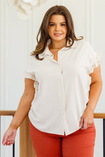 Load image into Gallery viewer, Day Date Ruffle Sleeved Blouse - Online Exclusive