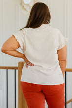 Load image into Gallery viewer, Day Date Ruffle Sleeved Blouse - Online Exclusive