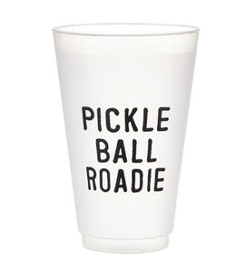 Pickleball Roadie - 24 oz Frosted Cup