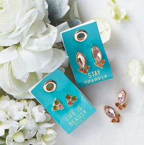 Stay Sparkly - Gemstone Earring