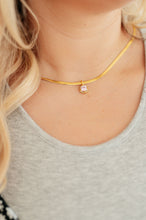 Load image into Gallery viewer, Here to Shine Gold Plated Necklace in Pink - online exclusive
