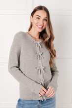 Load image into Gallery viewer, I Don&#39;t Know Why Bow Front Cardigan
