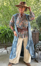 Load image into Gallery viewer, Patchwork Skies Hooded Duster - Jaded Gypsy