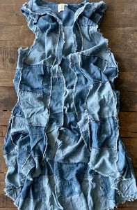 Patchwork Skies Hooded Duster - Jaded Gypsy