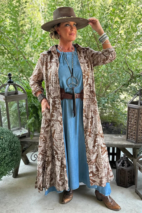 Wildflower Meadow Duster - Jaded Gypsy