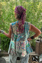 Load image into Gallery viewer, Patchwork Sunrise Reversible Vest - Jaded Gypsy