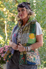 Load image into Gallery viewer, Patchwork Padded Vest - Jaded Gypsy