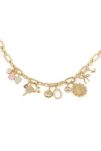 Load image into Gallery viewer, Collectors Charm Necklace - 2 Colors - The Sis Kiss