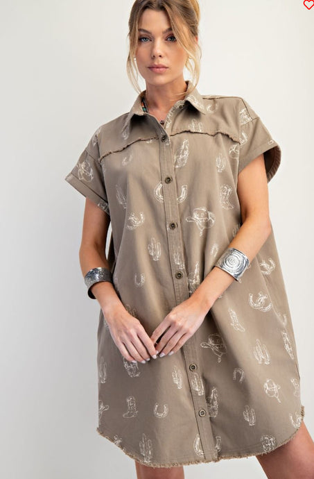 Yellowstone Dress - Easel