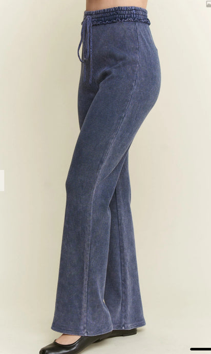 Sail Away Navy Thermal Bottom  - JHer