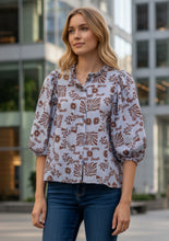 Load image into Gallery viewer, Denim Prairie Top - Oddi