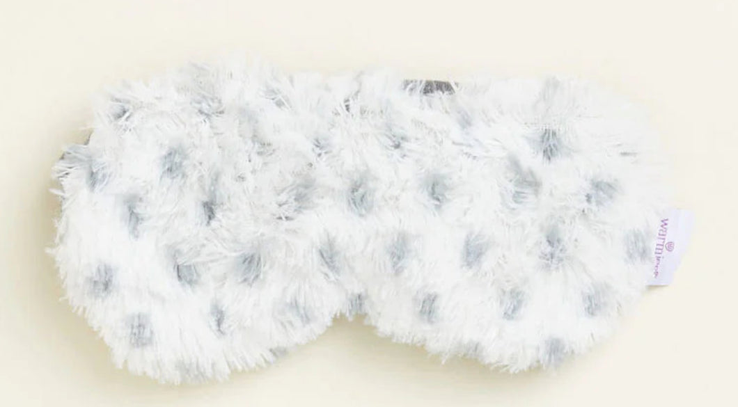 Snow Leopard Eye Mask - Warmies
