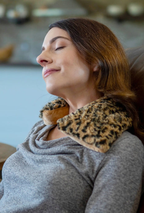 Leopard Neck Wrap - Warmies
