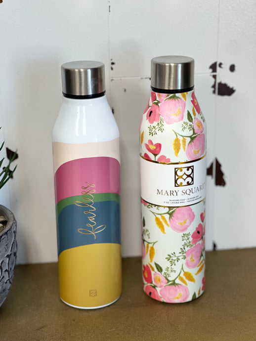 Steel Bottle - 2 Styles - Mary Square