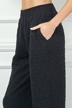 Load image into Gallery viewer, Lux Black Quilted Crop Pant - See and Be Seen