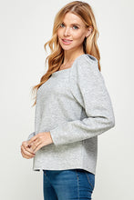 Load image into Gallery viewer, Just a Puff Textured Top - Grey - See and Be Seen