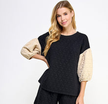 Load image into Gallery viewer, Paloma Puff Sleeve Top - See and Be Seen